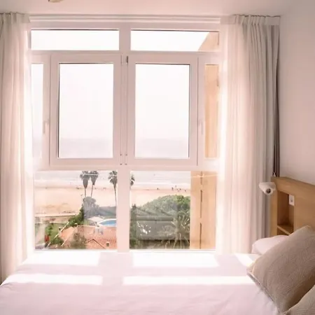 Luminoso Estudio Con Vistas Al Mar Las Canteras  Exterior foto